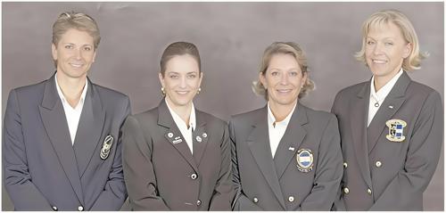 Luciana de Alfaro, Patricia Bettaglio, Joyce S. de Castro, Claudia Peters-Gillessen